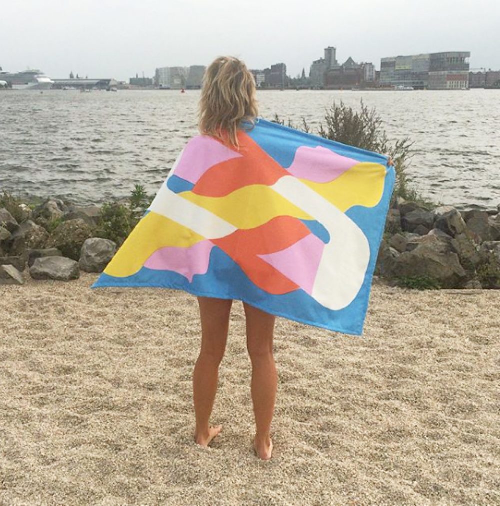 TWIN MERMAIDS BEACH TOWEL